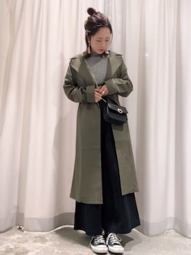 さ と う ☺︎さん（レディース・159cm）の秋コーディネート