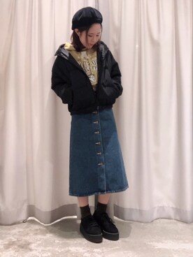 さ と う ☺︎さん（レディース・159cm）の秋コーディネート