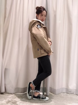 さ と う ☺︎さん（レディース・159cm）の秋コーディネート