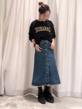 さ と う ☺︎さん(レディース・159cm)の秋コーディネート