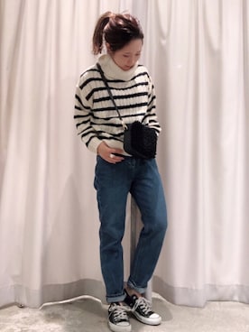 さ と う ☺︎さん（レディース・159cm）の秋コーディネート