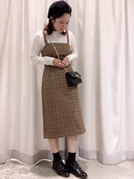 さ と う ☺︎さん(レディース・159cm)の秋コーディネート