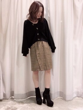 さ と う ☺︎さん（レディース・159cm）の秋コーディネート