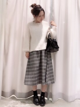 さ と う ☺︎さん（レディース・159cm）の秋コーディネート