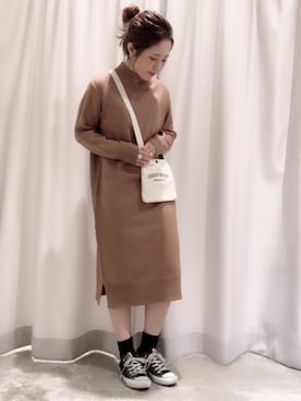 さ と う ☺︎さん（レディース・159cm）の秋コーディネート