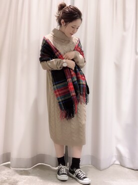 さ と う ☺︎さん(レディース・159cm)の秋コーディネート