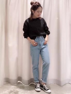 さ と う ☺︎さん（レディース・161cm）の冬コーディネート