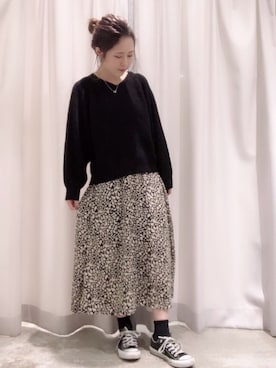 さ と う ☺︎さん(レディース・161cm)の冬コーディネート