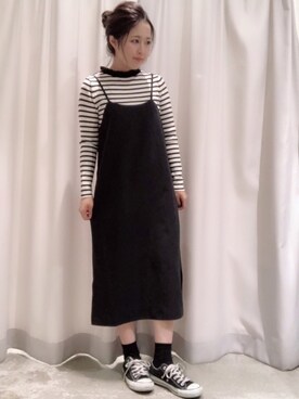 さ と う ☺︎さん（レディース・161cm）の冬コーディネート