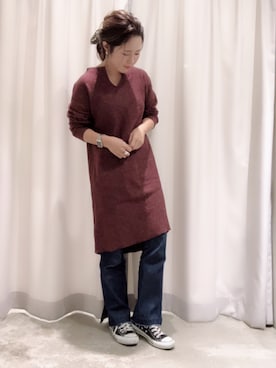 さ と う ☺︎さん(レディース・161cm)の冬コーディネート