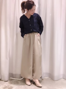 さ と う ☺︎さん(レディース・161cm)の冬コーディネート