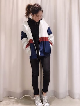 さ と う ☺︎さん（レディース・161cm）の冬コーディネート