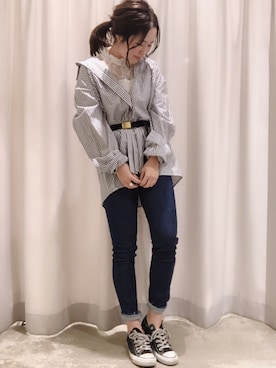 「YUKKAM（ユッカム）のアイテム」を使った、さ と う ☺︎さん（レディース・161cm）の冬コーディネート