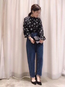 さ と う ☺︎さん（レディース・161cm）の冬コーディネート