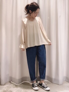 さ と う ☺︎さん(レディース・161cm)の冬コーディネート