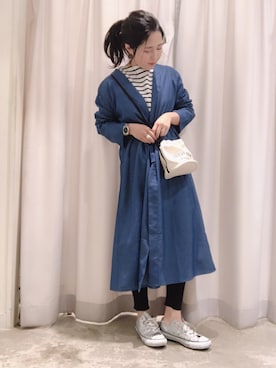 さ と う ☺︎さん（レディース・161cm）の春コーディネート