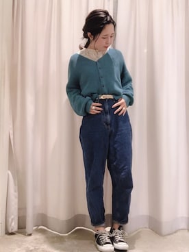 さ と う ☺︎さん（レディース・161cm）の春コーディネート