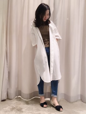 さ と う ☺︎さん(レディース・161cm)の春コーディネート