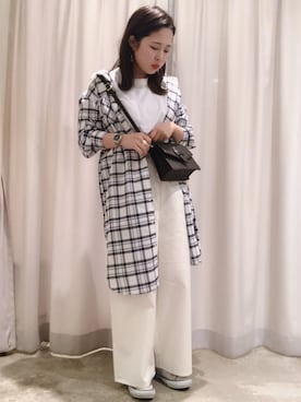 「平成最後のWEARISTAセンバツ」｜「アイテム（ワンピース/ドレス）」を使った、さ と う ☺︎さん（レディース・161cm）の春コーディネート