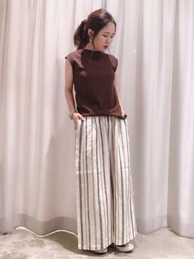 「summer」｜さ と う ☺︎さん（レディース・161cm）の春コーディネート