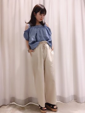 さ と う ☺︎さん(レディース・161cm)の春コーディネート