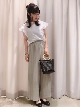 さ と う ☺︎さん(レディース・161cm)の春コーディネート