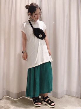 さ と う ☺︎さん(レディース・161cm)の春コーディネート