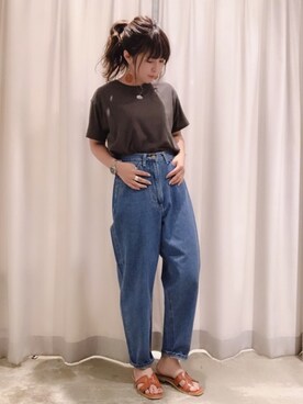 さ と う ☺︎さん（レディース・161cm）の夏コーディネート
