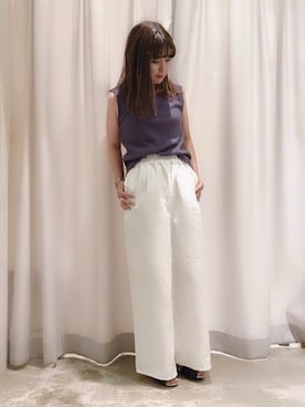 さ と う ☺︎さん（レディース・161cm）の夏コーディネート