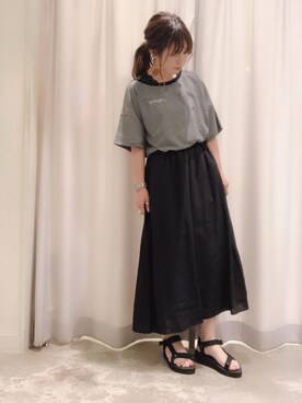 さ と う ☺︎さん(レディース・160cm)の夏コーディネート