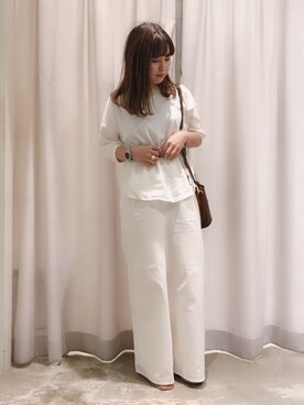 さ と う ☺︎さん（レディース・161cm）の夏コーディネート