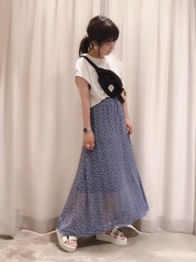 さ と う ☺︎さん（レディース・160cm）の夏コーディネート
