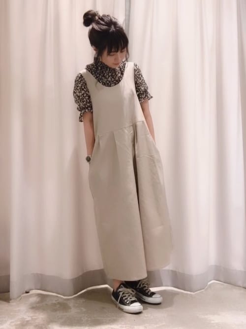 さ と う E Hyphen World Gallery E Hyphen World Galleryのワンピースを使ったコーディネート Wear