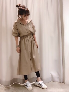 さ と う ☺︎さん（レディース・161cm）の秋コーディネート