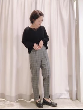 さ と う ☺︎さん（レディース・161cm）の冬コーディネート