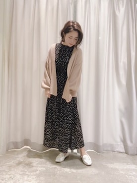 さ と う ☺︎さん(レディース・161cm)の冬コーディネート