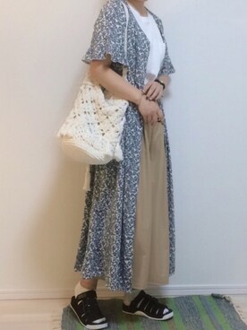 tomoさん（レディース・156cm）の夏コーディネート