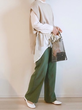 tomoさん（レディース・157cm）の春コーディネート