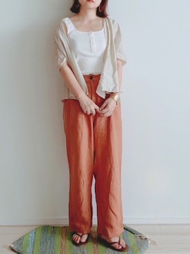 tomoさん（レディース・157cm）の夏コーディネート