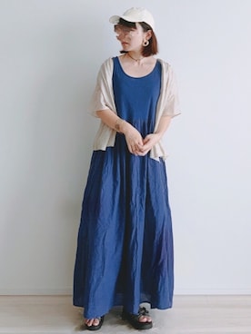 tomoさん（レディース・157cm）の夏コーディネート