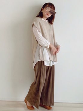 tomoさん（レディース・157cm）の秋コーディネート