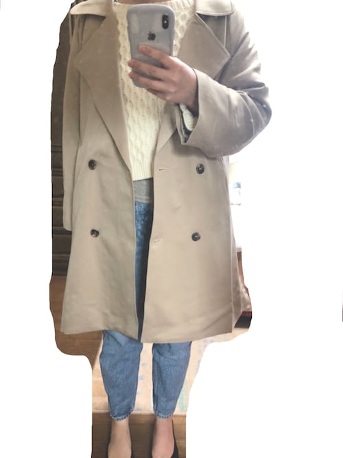 菫 Flowerのトレンチコートを使ったコーディネート Wear 菫 Flowerのトレンチコートを使ったコーディネート Wear