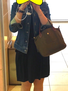 「theory（セオリー）のアイテム（ワンピース/ドレス）」を使った、YUさん（レディース・162cm）の夏コーディネート