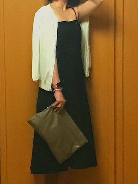 「theory（セオリー）のアイテム（ワンピース/ドレス）」を使った、YUさん（レディース・162cm）の夏コーディネート