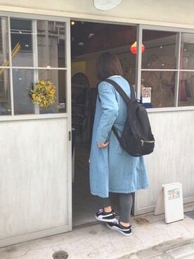 「ADDICTION（アディクション）のアイテム（ジャケット/アウター）」を使った、気分屋さんさん（レディース・169cm）の春コーディネート