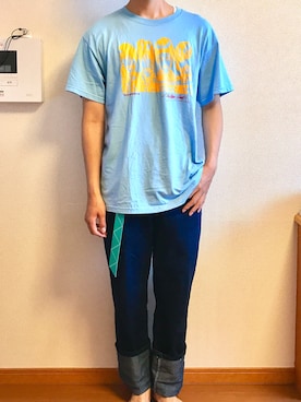 「O　-（オー）のアイテム」を使った、tanさん（メンズ・176cm）の夏コーディネート