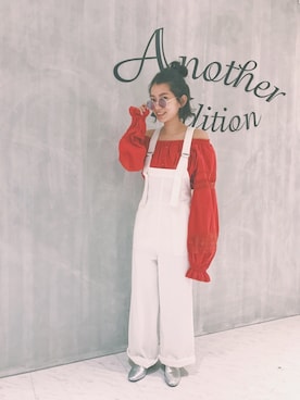 「Another Edition」｜「アイテム（その他シューズ）」を使った、yanさん（レディース・150cm）の冬コーディネート
