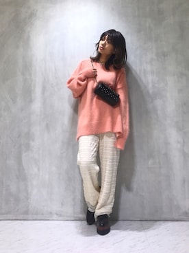 「Another Edition」｜「アイテム（その他シューズ）」を使った、yanさん（レディース・150cm）の冬コーディネート