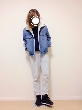 mi-ka*さん(レディース・163cm)の冬コーディネート