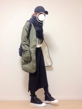 mi-ka*さん(レディース・163cm)の冬コーディネート